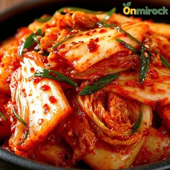 온미락 명동칼국수 알싸한 매운맛 100% 국내산 마늘 김치 명동김치 1kg 2kg 3kg