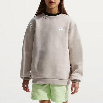 나이키키즈긴팔티 SQJ FD3006-236 NSW CLUB 주니어 플리스 기모 맨투맨