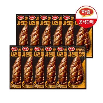 하림 칼집닭가슴살 사천짜장맛 100g x 12팩 (S52582092)