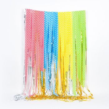 파티 ZZ34XQ42 데코장식 스트리머 도트혼합 홈파티소품