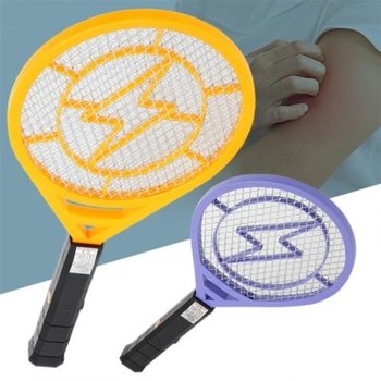 전기모기채(중) 파리채 전자 모기잡기 휴대용 퇴치