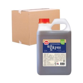 사조해표 멸치액젓 2.5kg 6입 (박스)