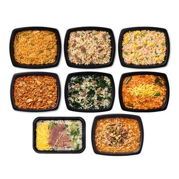 볶음밥 국밥 도시락 8종 8팩 (김치 새우 소고기 닭갈비 미역국 육개장 곰탕 술밥)