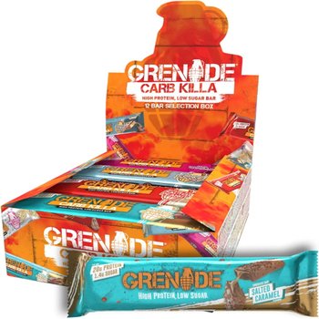 [해외] 60g 12개입 그레네이드 카브킬라 프로틴바 셀렉션 박스 Grenade Carb Killa