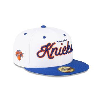 [해외] 뉴에라 Malbon x 뉴욕 닉스 화이트 59FIFTY 5950 피티드 모자 11508379