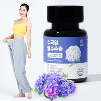 [오늘출발] 수국잎 열수 추출물 프리미엄정 1000mg x 60정