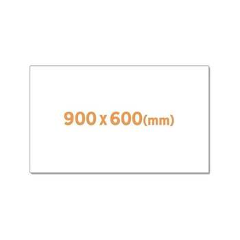 고무자석 화이트보드 간이칠판 보조 붙이는 중형 60x90cm 냉장고 메모
