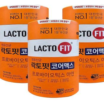 종근당건강 락토핏 생유산균 코어맥스 3통 6개월분 x2SET(SH) (S46607492)