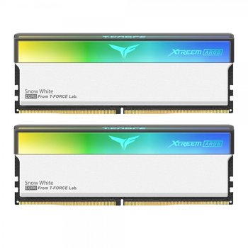 TeamGroup T-Force DDR5-7200 CL34 XTREEM ARGB 화이트 패키지 서린 (32GB(16Gx2))
