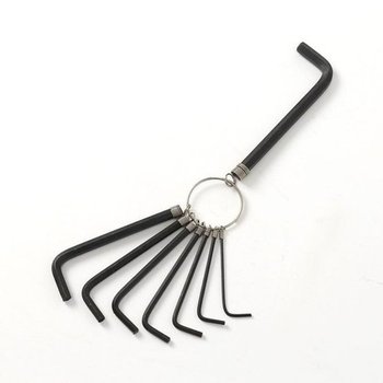 [VCK2L9LR]육각 렌치 가정용품 가정용 L렌치 8종세트(9cm)