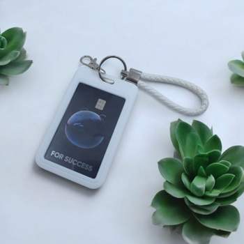 교통카드 신분증 학생증 하드케이스 가죽끈포함