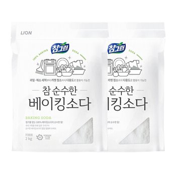 참 순수한 베이킹소다 2kg 2개