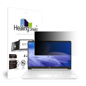 HP 15S-fq1003TU 향균 보안필름 블루라이트차단 양면 정보보안기