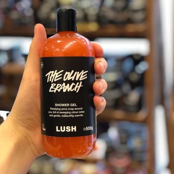 [영국무료배송] 러쉬 더 올리브 브랜치 샤워젤 550g LUSH 오렌지향