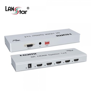라인업시스템 LANSTAR LS-HDSP8K4 1:4 HDMI v2.1 분배기