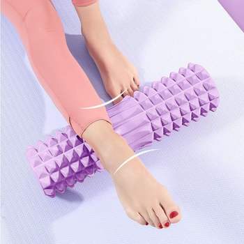 요가폼롤러 헬스장 스트레칭스틱 등 pvc 롤링마사지 변형없는