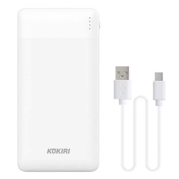 코끼리 보조배터리 듀얼 슬림팩 10000mah USB 2포트 스마트폰배터리 핸드폰배터리