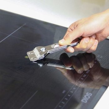 인덕션 긁개 스크래퍼 전기레인지 청소 칼 인덕션스크래퍼 그리들스크래퍼 그리들관리