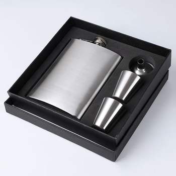 PrimeBulk 225SYU62 휴대용 술잔 힙플라스크