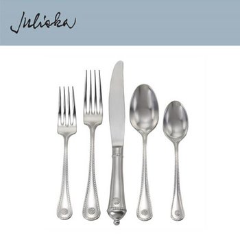 [해외] Juliska 베리앤뜨레드 Berry and Thread 5pc Setting - Bright Satin (2인조 / 10p)