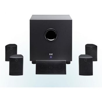 [해외] 독일 엘락 서브우퍼 스피커 1894465 ELAC Cinema 5.2 Home System 블랙