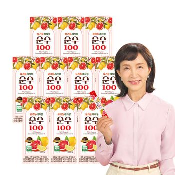 유기농레몬자몽즙 레자몽순수100 10박스(150포) 정애리레자몽 NFC착즙 100%..[36119848]