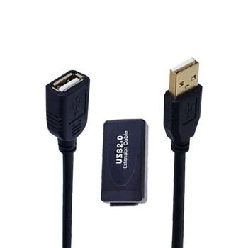연장케이블 AM-AF 리피터 증폭기 노이즈필터 내장 USB-AF05 USB2.0 10M