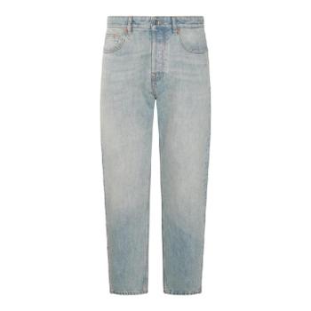 [해외] 발렌티노 4V3DE03D9WD508 LIGHT BLUE COTTON JEANS