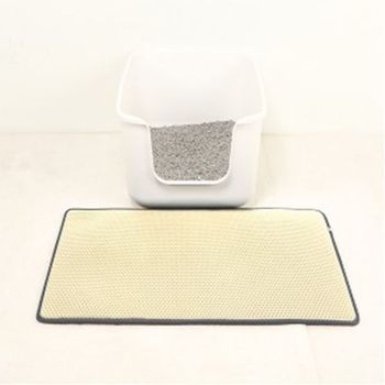 D17 고양이 모래매트 중형 라이트 베이지  (WB8BA55)