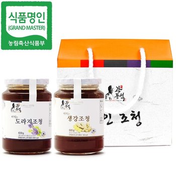 강봉석 명인 도라지/생강조청 600gx2개