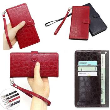 2018 LG Q8 Q815 천연가죽 케이잭 카드 지갑 핸드폰 휴대폰 스마트폰 폰케이스 케이스