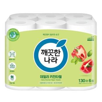 깨끗한나라 데일리 키친타올(130매x6입) 부품