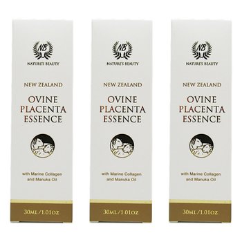 [해외] 네이쳐스뷰티 양태반 Ovine Placenta 에센스 30ml 3개