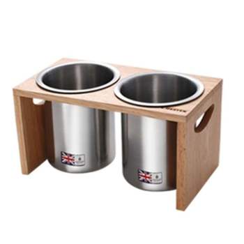 크라운포드 427XSX52 수저통 세트 스텐 수저정리함 보관함 2p