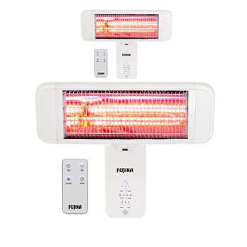 공간 활용이 용이한 근적외선 벽걸이 히터 X 2개입 저렴한유지비 강력난방효과 벽걸이히터