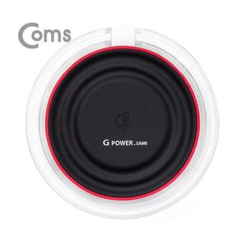 5핀 281CNS73 G POWER 무선충전패드 블랙 (아답터 미포함)