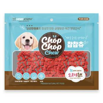 찹찹츄 소고기 큐브 300g