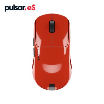 펄사 eS FS-1 토너먼트 레드 Pulsar Vaxee 콜라보 한정판 8K 무선 게이밍 마우스
