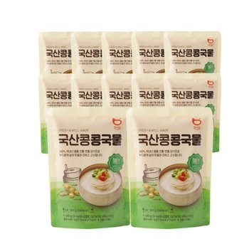 생채움 진한 국산 콩국물 320gx12개입 총 3,840g 냉장 콩물 콩국수 국물 소포장 선식