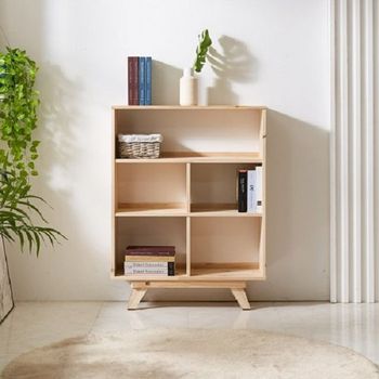 새학기 준비 삼나무책장 원목가구 800 3단 봄준비