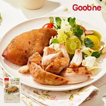 [굽네 오통닭] 치킨맛 오븐구이 통 닭가슴살 양념갈비맛 110g*10팩