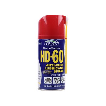 HD-60 다목적 방청 윤활제 360ml 기계 모터 자동차 바이크 자전거 문 경첩
