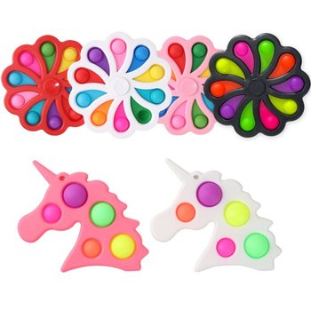 [무료배송] 유니콘 해바라기 특대형 대형 레인보우 푸시팝