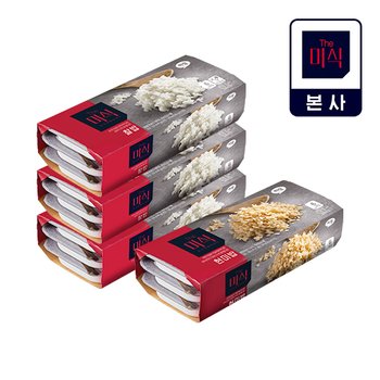 더미식 찰밥 180g 18개(6개입X3개)+현미밥 180g 6개입 (총 24개)