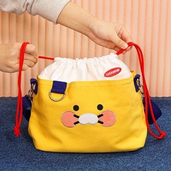 카카오프렌즈 춘식이 마이펫 산책 가방 파우치 숄더백