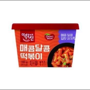 동원FB 떡볶이의신 매콤달콤 떡볶이 160g 10개 (S16007302)