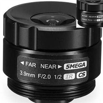 카메라 고정 렌즈 3.9mm cs 렌즈 산업용 고화소 조리개 영상 교체