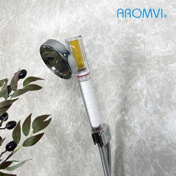 [(주)씨디티]아롬비 모이스처 천연비타민 필터 샤워기 AR-SH001