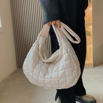 여성가방 SZ30IF63 퀼팅백 패딩 누빔 가방 토트백 숄더백 면가방