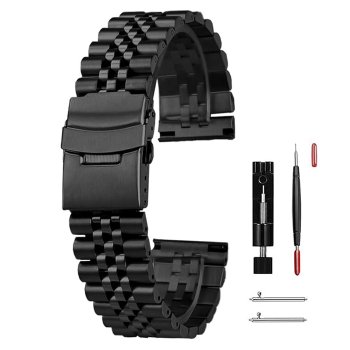[해외] 시베힐 시계줄 스테인리스 워치밴드 메탈 18mm 19mm 20mm 22mm 조절 도구